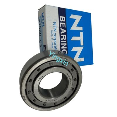 NJ308 C3 High Radial Load Cylindrical Roller Bearing for Industrial Transmission