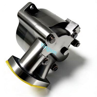 3P4002 Cylindrical Shaft Hydraulic Gear Pump External Gear Meshing Suitable D8h D9g Tractor 594 Pipelayer 583h Loader