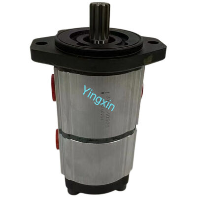 31LB-40500 Double Hydraulic Gear Pump Hyundai HL770-7 HL780-7 Wheel Loader