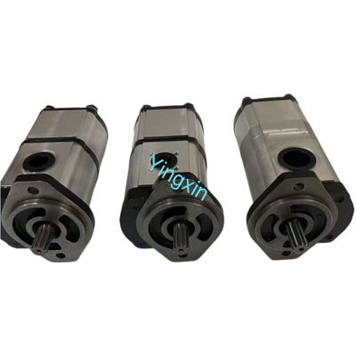 31Q5-30020 Double Hydraulic Gear Pump Hyundai Wheel Excavator R140W-7 R170W-7