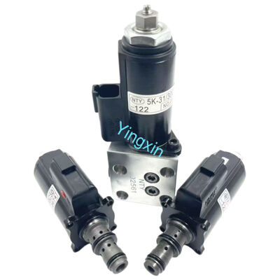 KDRDE5K-31/30C50-122 Hydraulic Solenoid Valve for Kobelco SK200-8 SK210-8 Excavator