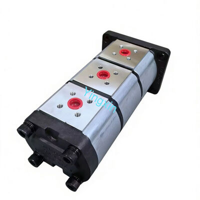 68671-61110 Triple Hydraulic Gear Pump Kubota KX151 Excavator Parts