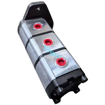 GSP2-B09T Shimadzu Hydraulic Gear Pump Kobelco SK55 SK60 Excavator Parts
