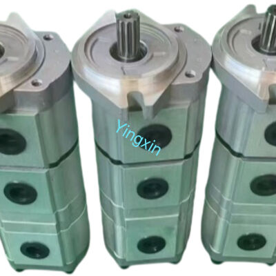 31FT-01300 Triple Hydraulic Gear Pump Construction Machinery Parts