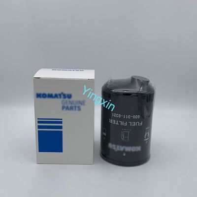 600-311-8321 Fuel Filter Komatsu PC200-7 PC200-8 6D102 Engine Parts