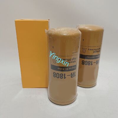 1R-1808 Engine Oil Filter Replacement Parts Excavator Engine 3406E C13 C15 C18