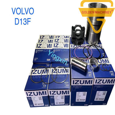 0450-1352 Piston 0425-3772 Engine Cylinder Liner Kit for Vo lvo Deu-tz D7E EC240 EC290