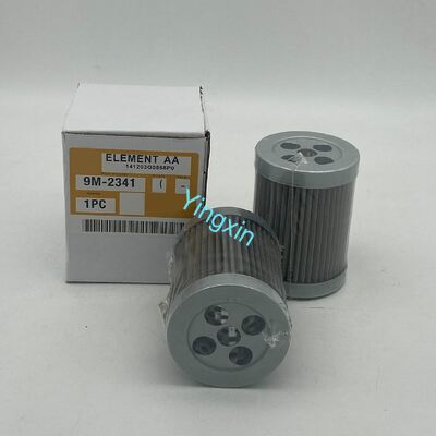 9M-2341 Stainless Steel Hydraulic Filter Element CAT E70B E120B Excavator
