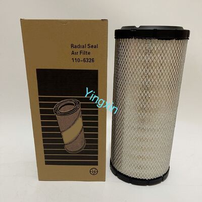 110-6326 Primary Safety Air Filter Set CAT Excavator