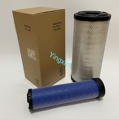 110-6326 Primary Safety Air Filter Set CAT Excavator