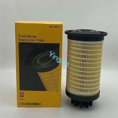 436-7077 Fuel Water Separator Filter Excavator 320D2 323D2 326D2 330D2