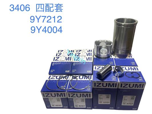 9Y7212 9Y4004 Engine Cylinder Liner Kit Compatible Cat 3406 Diesel Engine