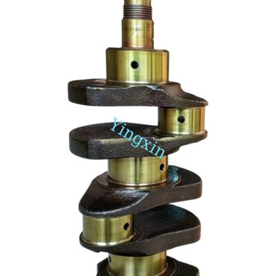 729350-21700 Crankshaft 3D84-1 Engine Forged Steel Excavator Spare Parts