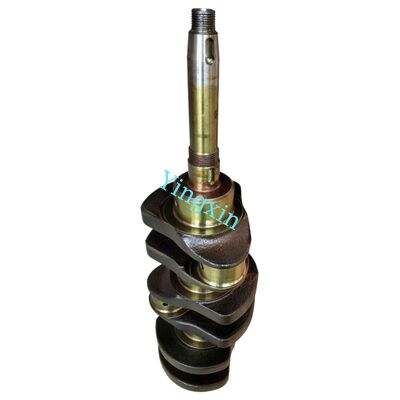 729350-21700 Crankshaft 3D84-1 Engine Forged Steel Excavator Spare Parts